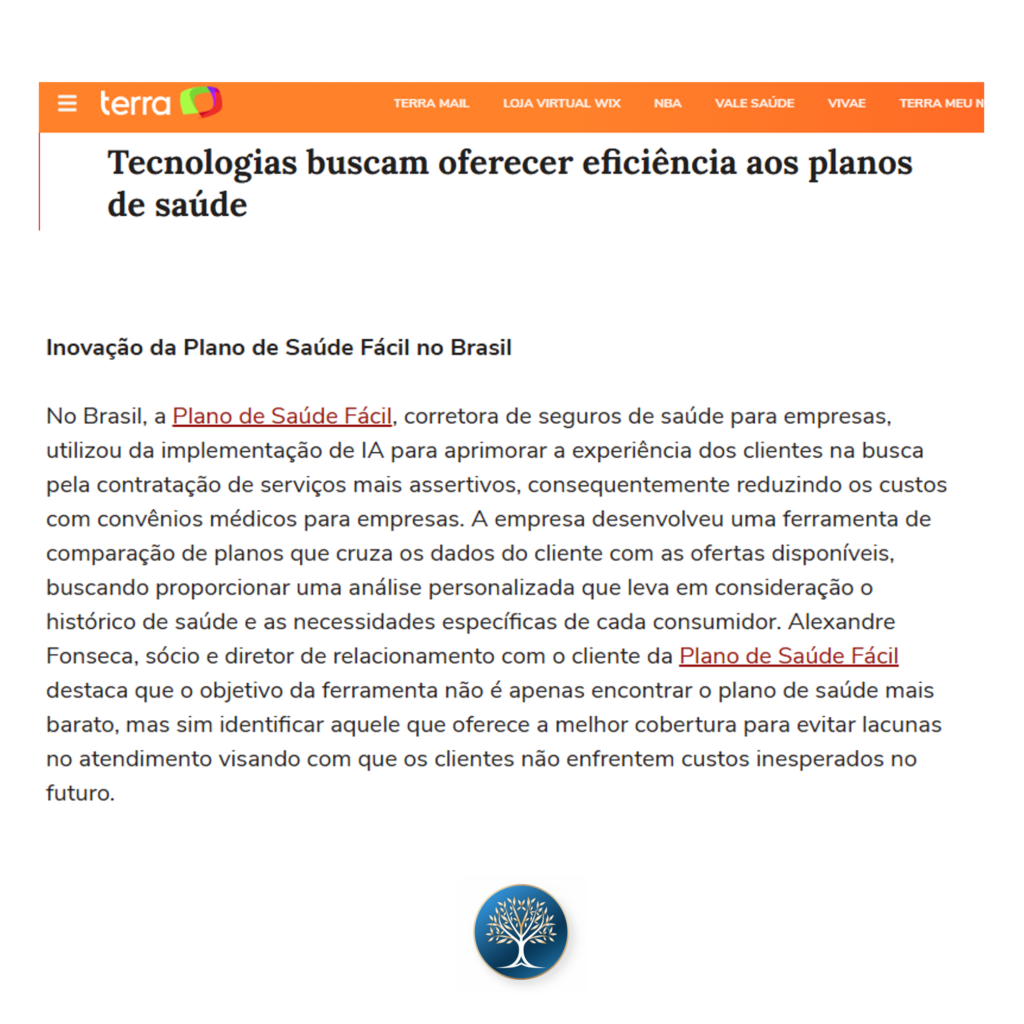 Plano de Saúde Fácil - Matéria Terra